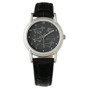 Cute Weiner Dachshund Dog Puppy Animal Pet Lover Watch