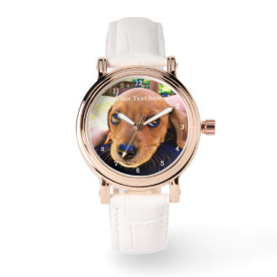 Cute Weiner Dachshund Dog Puppy Animal Pet Lover Watch