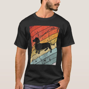 Cute Weiner Dachshund Full Colour Dog Lover Gift T-Shirt