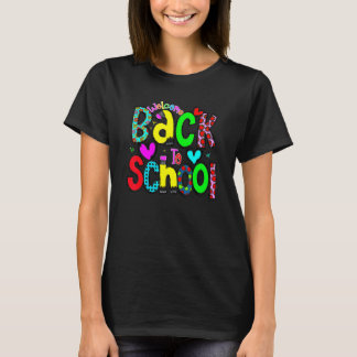 Cute Welcome Back To School First Day Of School Te T-Shirt