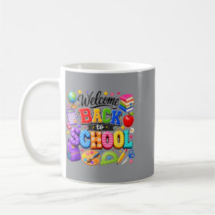 Cute Welcome Back To School Kindergarten Boys Coffee Mug
