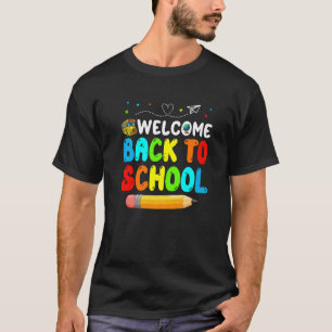 Cute Welcome Back To School Squad Crew T-Shirt