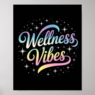 Cute Wellness Vibes Pta Workout Ninja Pt Yoga Crew Poster