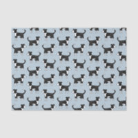 Cute Welsh Border Collie Sheep Dog Pattern