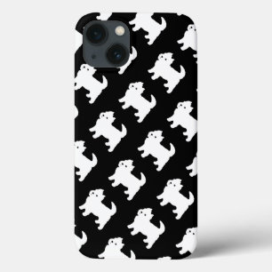 Cute West Highland Terrier - Westie Pattern iPhone 13 Case