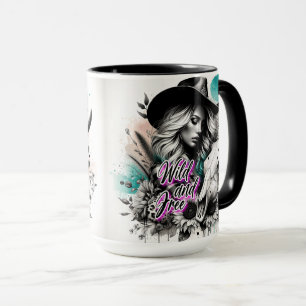 Cute Western Cowgirl Mug