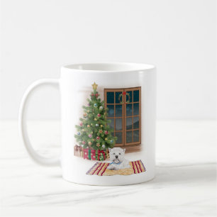 Cute Westie Christmas Mug