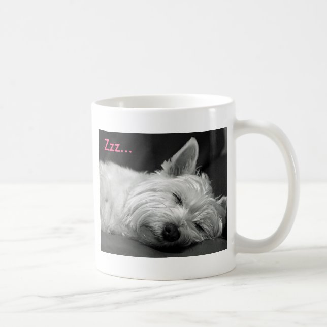 Cute Westie (West Highland Terrier) Dog Mug (Right)