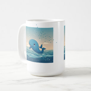 Cute Whale Coffee Mug