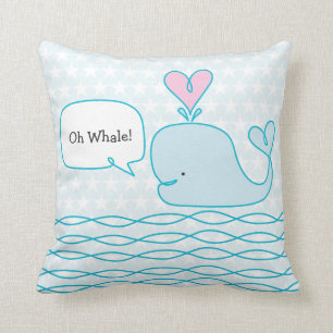 Cute Whale Cushion