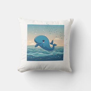 Cute Whale Cushion