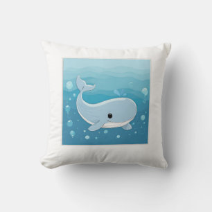 Cute Whale Cushion