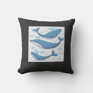 Cute Whale Cushion
