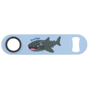 Cute whale shark happy cartoon illustration