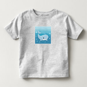 Cute Whale Toddler T-Shirt