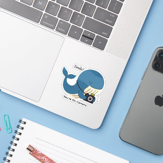 Cute Whale with Camera