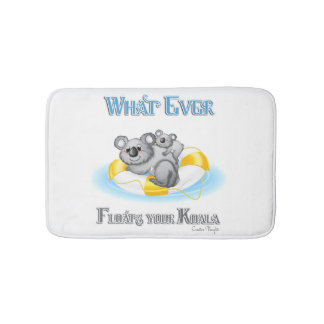 CUTE Whatever Floats your Koala Bath Mat