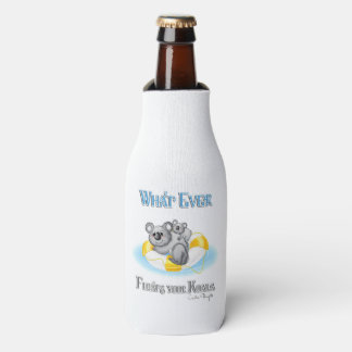 CUTE Whatever Floats your Koala Bottle Cooler
