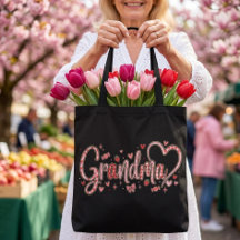 Cute, whimsical and warm Grandma