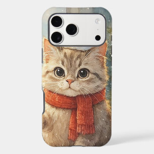 Cute Whimsical Christmas cat