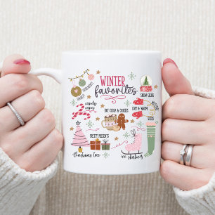 Cute & Whimsical Cozy Winter Favorites  Coffee Mug