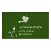 Cute Whimsical Gardening Services & QR Code