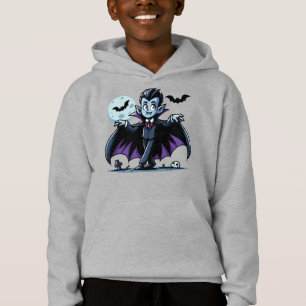 Cute, whimsical Halloween vampire