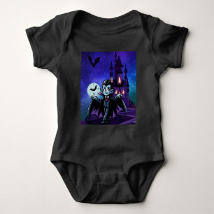 Cute, whimsical Halloween vampire Baby Bodysuit