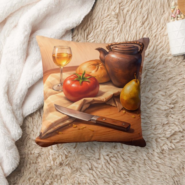 Cute Whimsical Pillow | Artistic Decorative Cushio (Blanket)