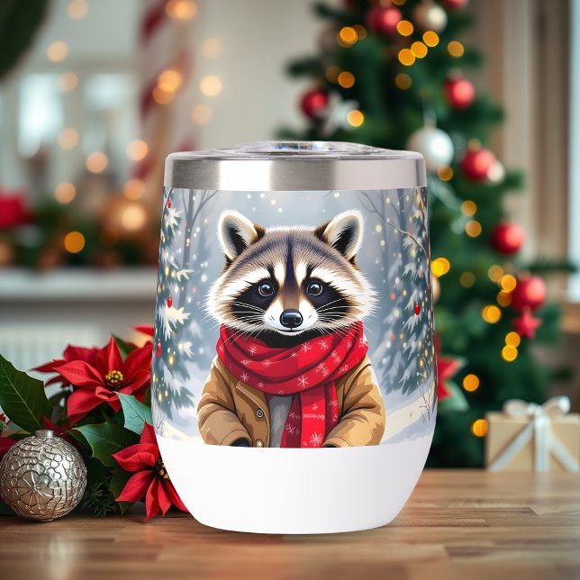 Cute Whimsical Racoon Christmas   (Creator Uploaded)
