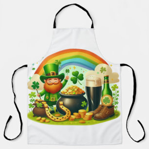 Cute, whimsical Saint Patrick's Day Apron