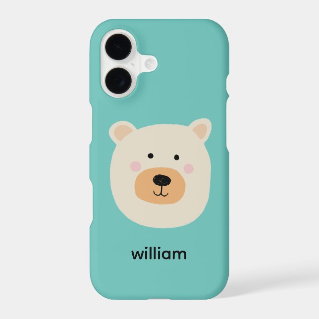 Cute white bear (Back)