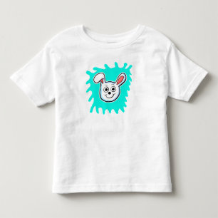 Cute White Bunny Toddler T-Shirt