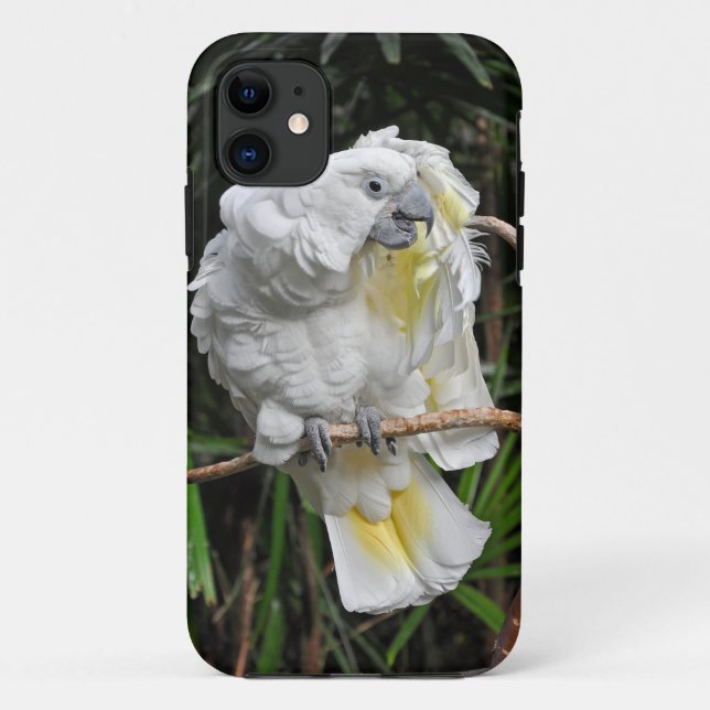 Cute white cocketiel Case-Mate iPhone case (Back)