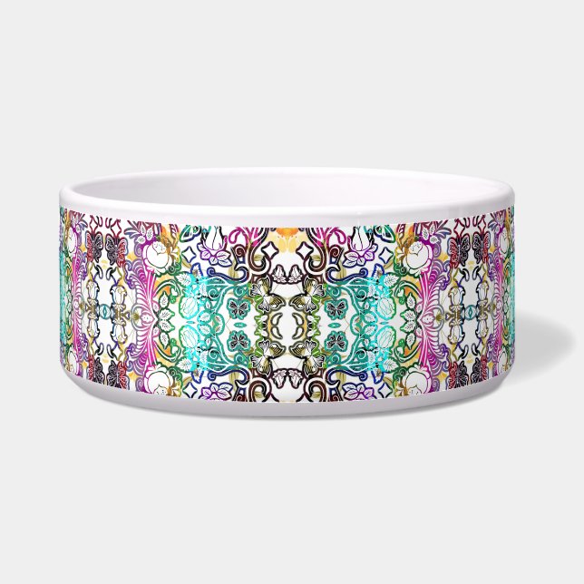 Cute white colorful flowers  (Front)