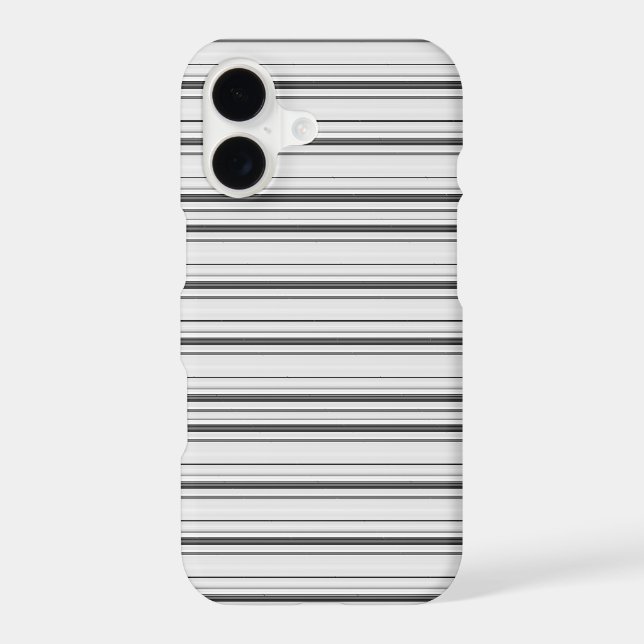 Cute white grey stripes (Back)