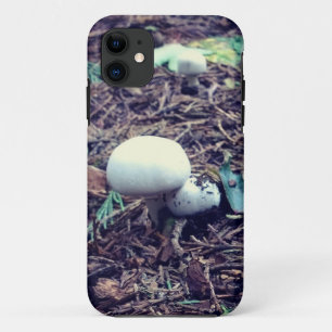 Cute White Mushrooms iPhone 11 Case