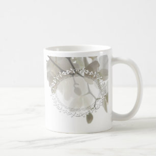 Cute white orchids coffee mug