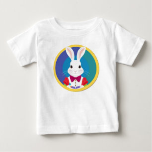 Cute White Rabbit Baby T-Shirt