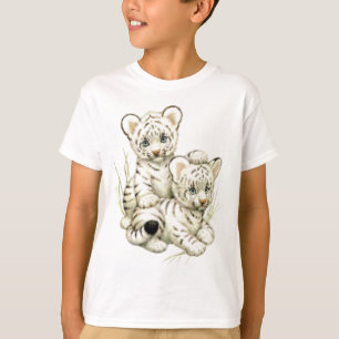 Cute White Tiger Cubs T-Shirt