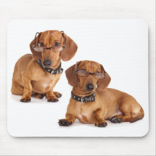 Cute Wiener Puppy Dog Gift Doxin Lover Dachshund Mouse Pad