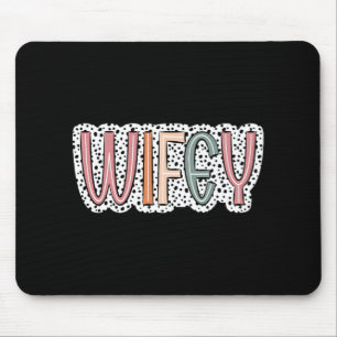Cute Wifey Bride Wedding Wife Women Mouse Pad