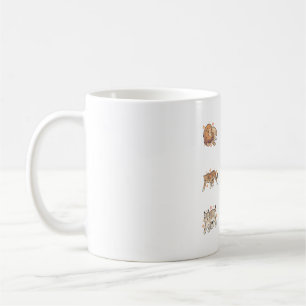 Cute wild cats Delight � Cute Animal Art Coffee Mug