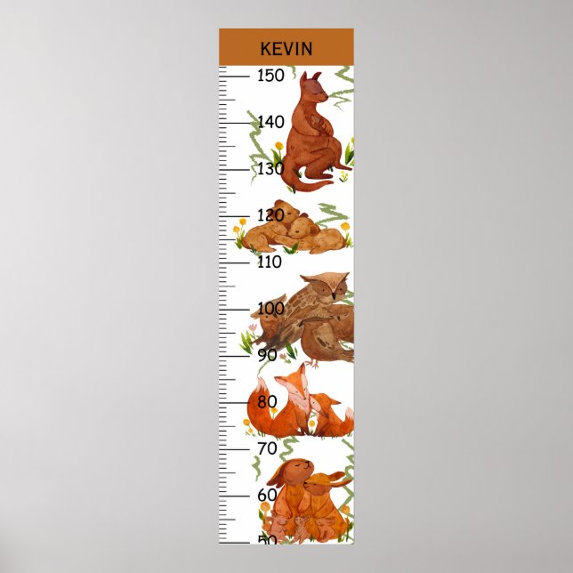 Cute Wild Growth Chart (Front)