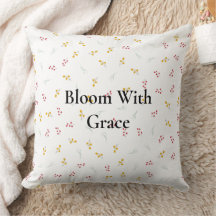 Cute Wildflower and Berry Floral Pattern