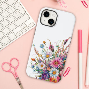 Cute wildflower Case-Mate iPhone 14 case