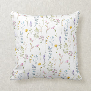 Cute Wildflower Pattern  Cushion