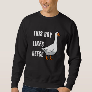 Cute Wildlife Animal Goose Nature Wildlife Sweatshirt