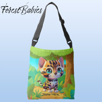 Cute Wildlife Tiger Kids Safari Cartoon Graphic