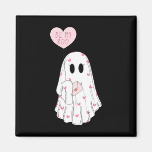 Cute Will You Be My Boo Ghost Halloween! Love Part Magnet